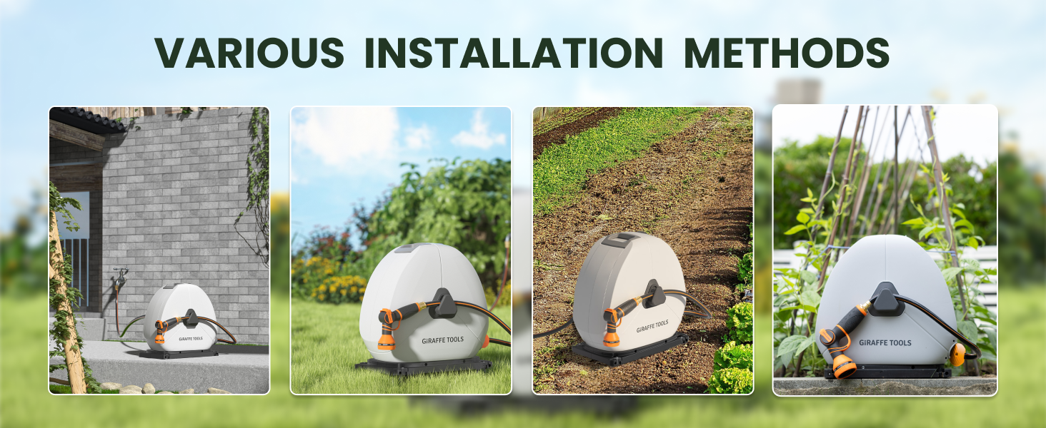 Giraffe Tools Retractable Hose Reel