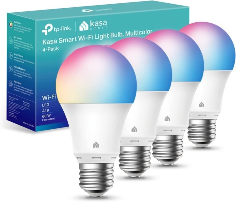 Kasa Smart Light Bulb (Color Changing, Dimmable, Wi-Fi Enabled) – The Complete Guide 5 Kasa Smart Light Bulb