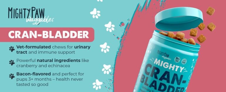 Mighty Paw Cran-Bladder Supplement for Dogs: The Ultimate Natural Solution for Urinary & Bladder Health 5 Mighty Paw Cran Bladder Supplement for Dogs The Ultimate Natural Solution for Urinary Bladder Health New Home Lover