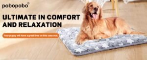 Pobopobo Reversible Medium Dog Bed