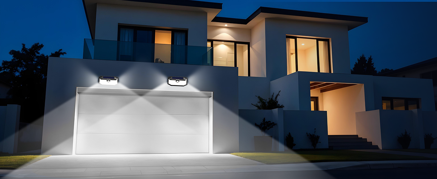 TECKNET Outdoor Solar Lights