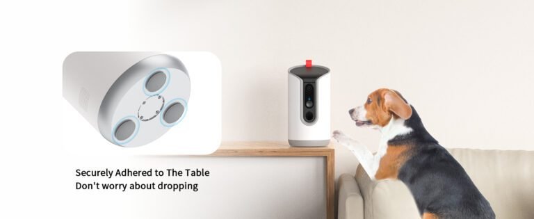 TKENPRO Smart Pet Feeder with 360° Camera