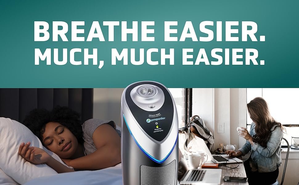 GermGuardian 4-In-1 HEPA Air Purifier for Home 1 GermGuardian 4-In-1 HEPA Air Purifier for Home